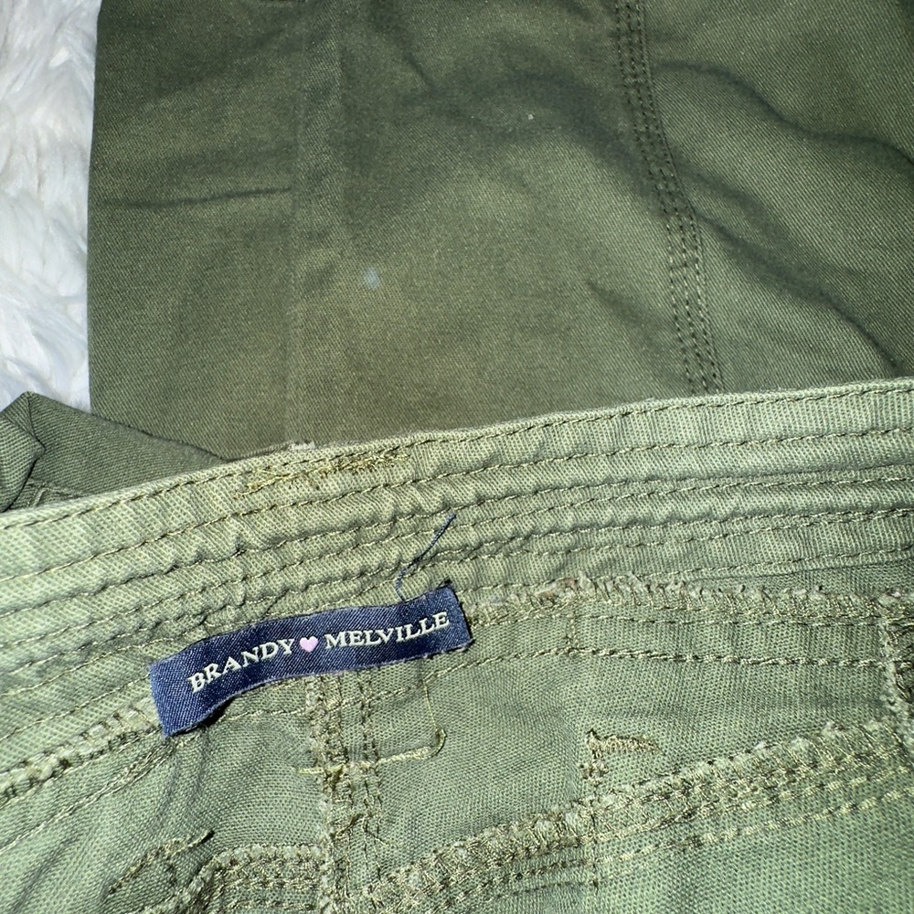 Brandy Melville Kim Cargo Pants Small - Picture 7 of 9